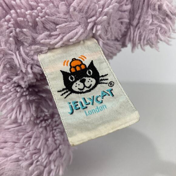 Jellycat Bashful Lilac Purple Hippo Stuffed Animal 12” Plush Soft Cuddle Toy - Picture 6 of 9